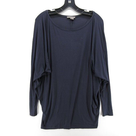 Vince Top Small Pullover Tunic Blouse Casual Scoop Neck Knit Dolman * - Picture 1 of 11